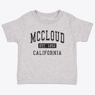 Mccloud California Classic Established Toddler T-Shirt