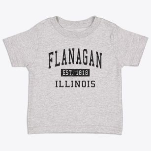 Flanagan Illinois Classic Established Toddler T-Shirt