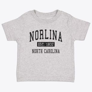 Norlina North Carolina Classic Established Toddler T-Shirt