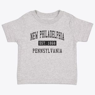 New Philadelphia Pennsylvania Classic Established Toddler T-Shirt