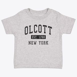 Olcott New York Classic Established Toddler T-Shirt