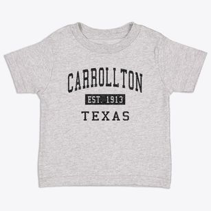 Carrollton Texas Classic Established Toddler T-Shirt