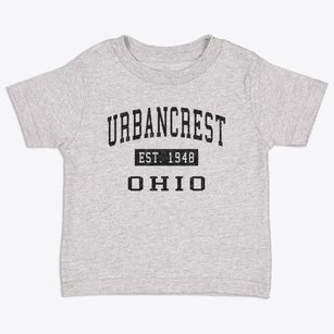 Urbancrest Ohio Classic Established Toddler T-Shirt