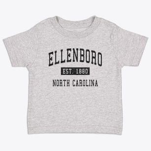 Ellenboro North Carolina Classic Established Toddler T-Shirt