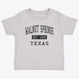Walnut Springs Texas Classic Established Toddler T-Shirt