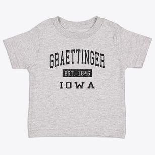 Graettinger Iowa Classic Established Toddler T-Shirt