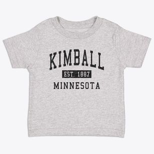 Kimball Minnesota Classic Established Toddler T-Shirt