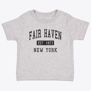 Fair Haven New York Classic Established Toddler T-Shirt