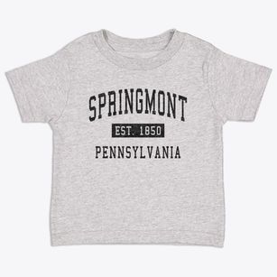 Springmont Pennsylvania Classic Established Toddler T-Shirt