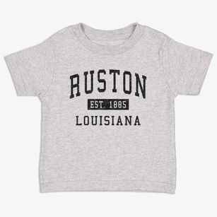 Ruston Louisiana Classic Established Toddler T-Shirt