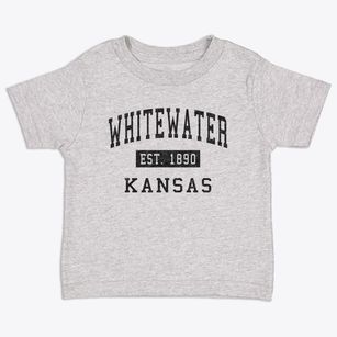 Whitewater Kansas Classic Established Toddler T-Shirt