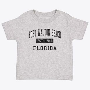 Fort Walton Beach Florida Classic Established Toddler T-Shirt