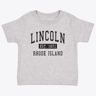 Lincoln Rhode Island Classic Established Toddler T-Shirt