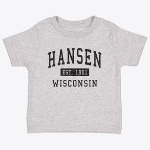 Hansen Wisconsin Classic Established Toddler T-Shirt