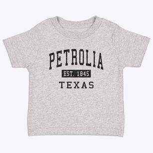 Petrolia Texas Classic Established Toddler T-Shirt