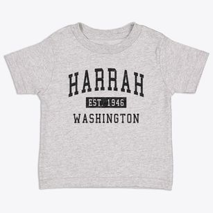 Harrah Washington Classic Established Toddler T-Shirt