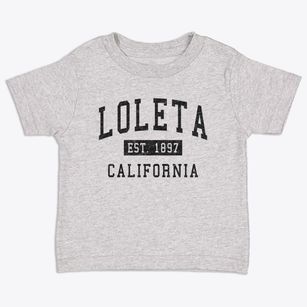 Loleta California Classic Established Toddler T-Shirt