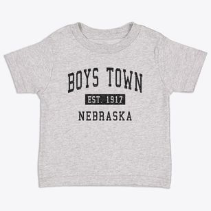 Boys Town Nebraska Classic Established Toddler T-Shirt