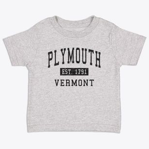 Plymouth Vermont Classic Established Toddler T-Shirt