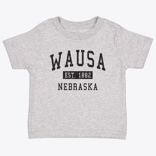 Wausa Nebraska Classic Established Toddler T-Shirt