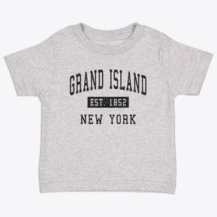 Grand Island New York Classic Established Toddler T-Shirt