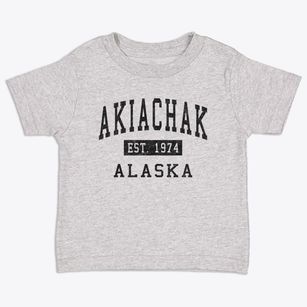 Akiachak Alaska Classic Established Toddler T-Shirt