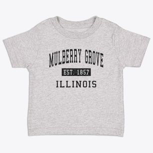 Mulberry Grove Illinois Classic Established Toddler T-Shirt