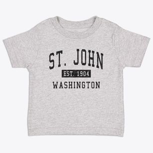 St. John Washington Classic Established Toddler T-Shirt