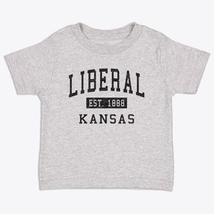 Liberal Kansas Classic Established Toddler T-Shirt