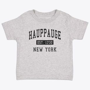 Hauppauge New York Classic Established Toddler T-Shirt