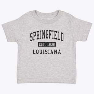 Springfield Louisiana Classic Established Toddler T-Shirt