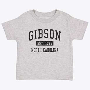 Gibson North Carolina Classic Established Toddler T-Shirt