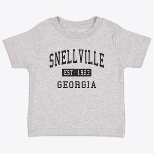 Snellville Georgia Classic Established Toddler T-Shirt