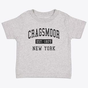 Cragsmoor New York Classic Established Toddler T-Shirt