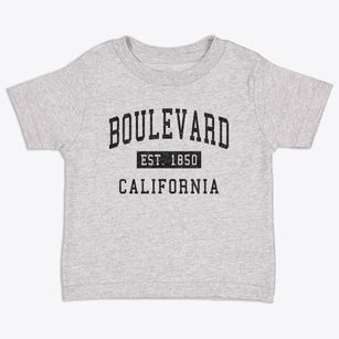 Boulevard California Classic Established Toddler T-Shirt