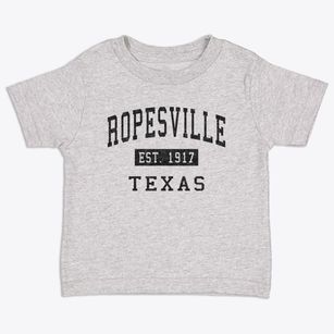 Ropesville Texas Classic Established Toddler T-Shirt
