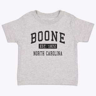 Boone North Carolina Classic Established Toddler T-Shirt
