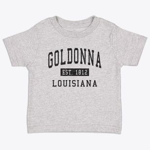 Goldonna Louisiana Classic Established Toddler T-Shirt