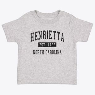 Henrietta North Carolina Classic Established Toddler T-Shirt