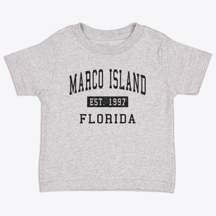 Marco Island Florida Classic Established Toddler T-Shirt