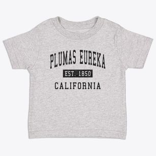 Plumas Eureka California Classic Established Toddler T-Shirt