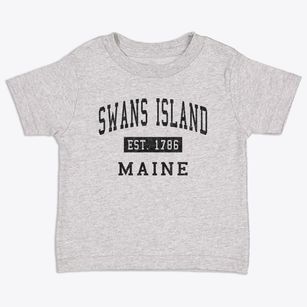 Swans Island Maine Classic Established Toddler T-Shirt