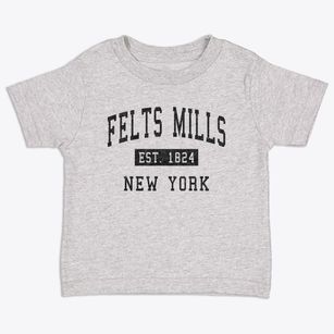 Felts Mills New York Classic Established Toddler T-Shirt
