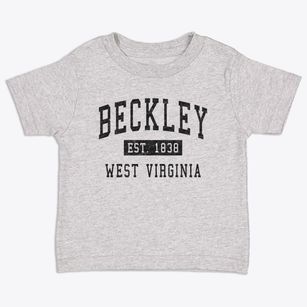 Beckley West Virginia Classic Established Toddler T-Shirt
