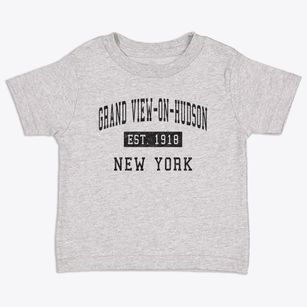 Grand View-on-hudson New York Classic Established Toddler T-Shirt