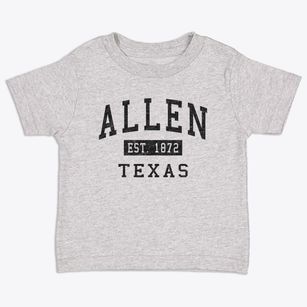 Allen Texas Classic Established Toddler T-Shirt