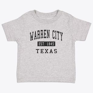 Warren City Texas Classic Established Toddler T-Shirt