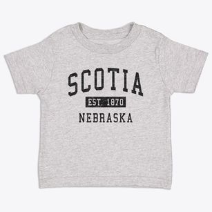 Scotia Nebraska Classic Established Toddler T-Shirt