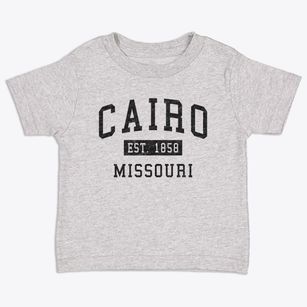Cairo Missouri Classic Established Toddler T-Shirt