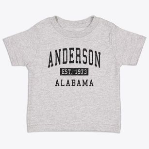 Anderson Alabama Classic Established Toddler T-Shirt